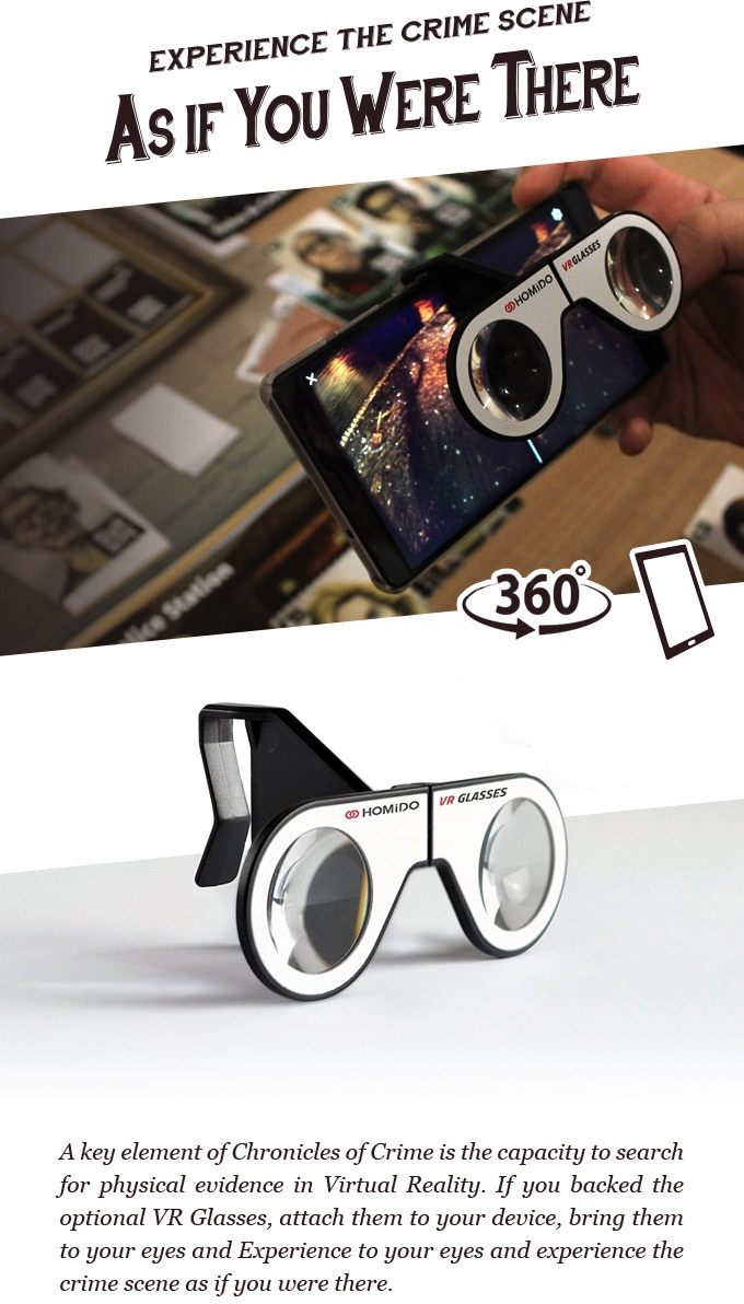 Chronicles of Crime : Virtual Reality Expansion